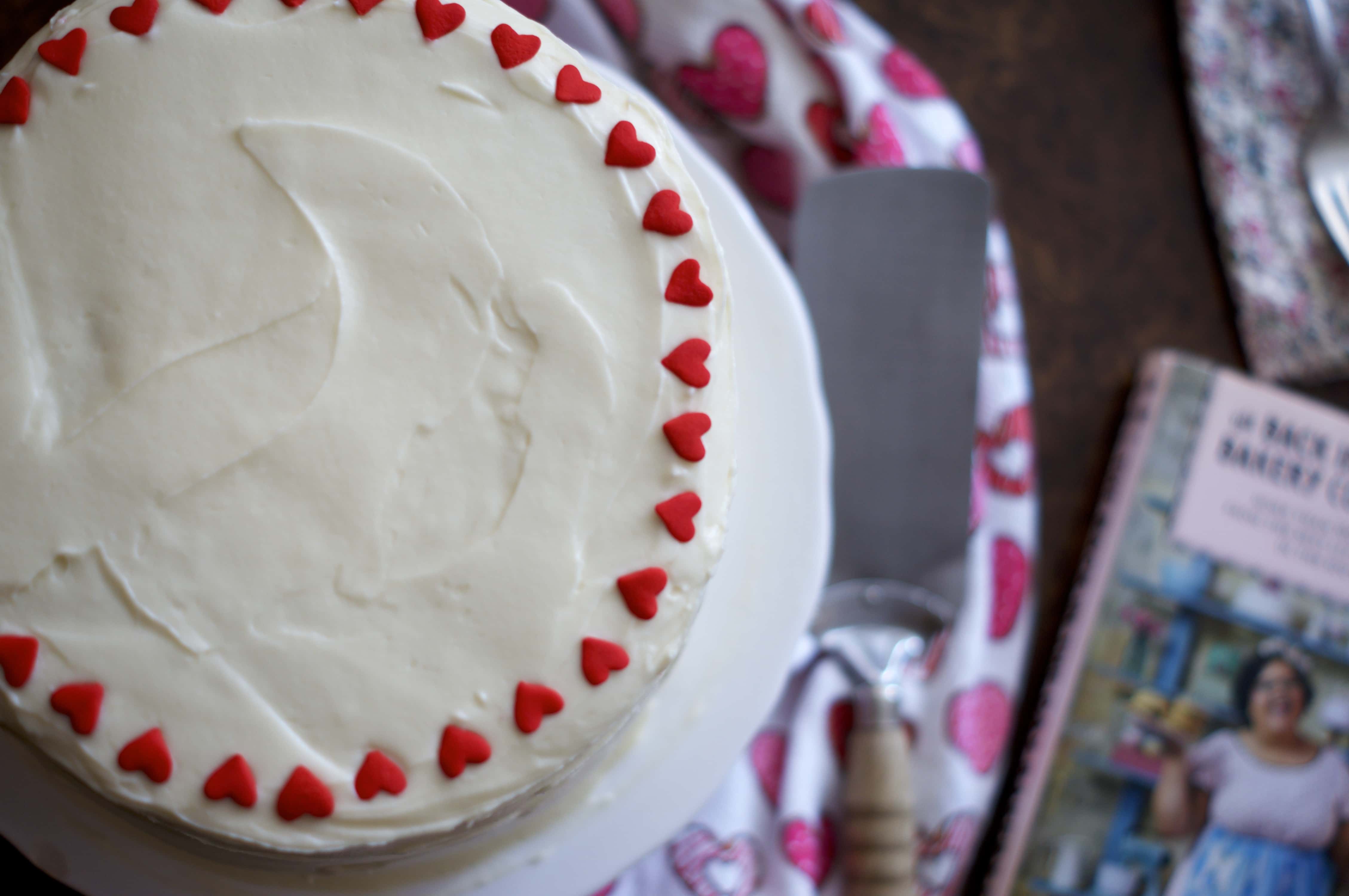 Old Fashioned Red Velvet Cake - Britney Breaks Bread