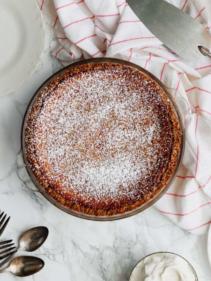 Apple Cider Chess Pie Recipe
