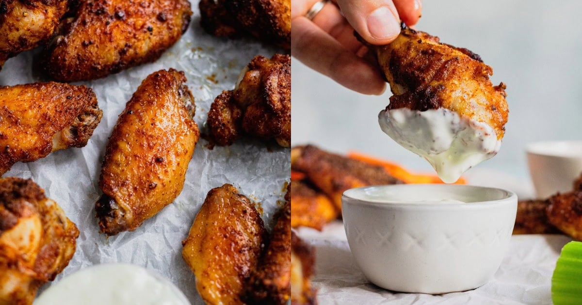 Dry Rubbed Baked Chicken Wings Recipe - Midwest Nice blog