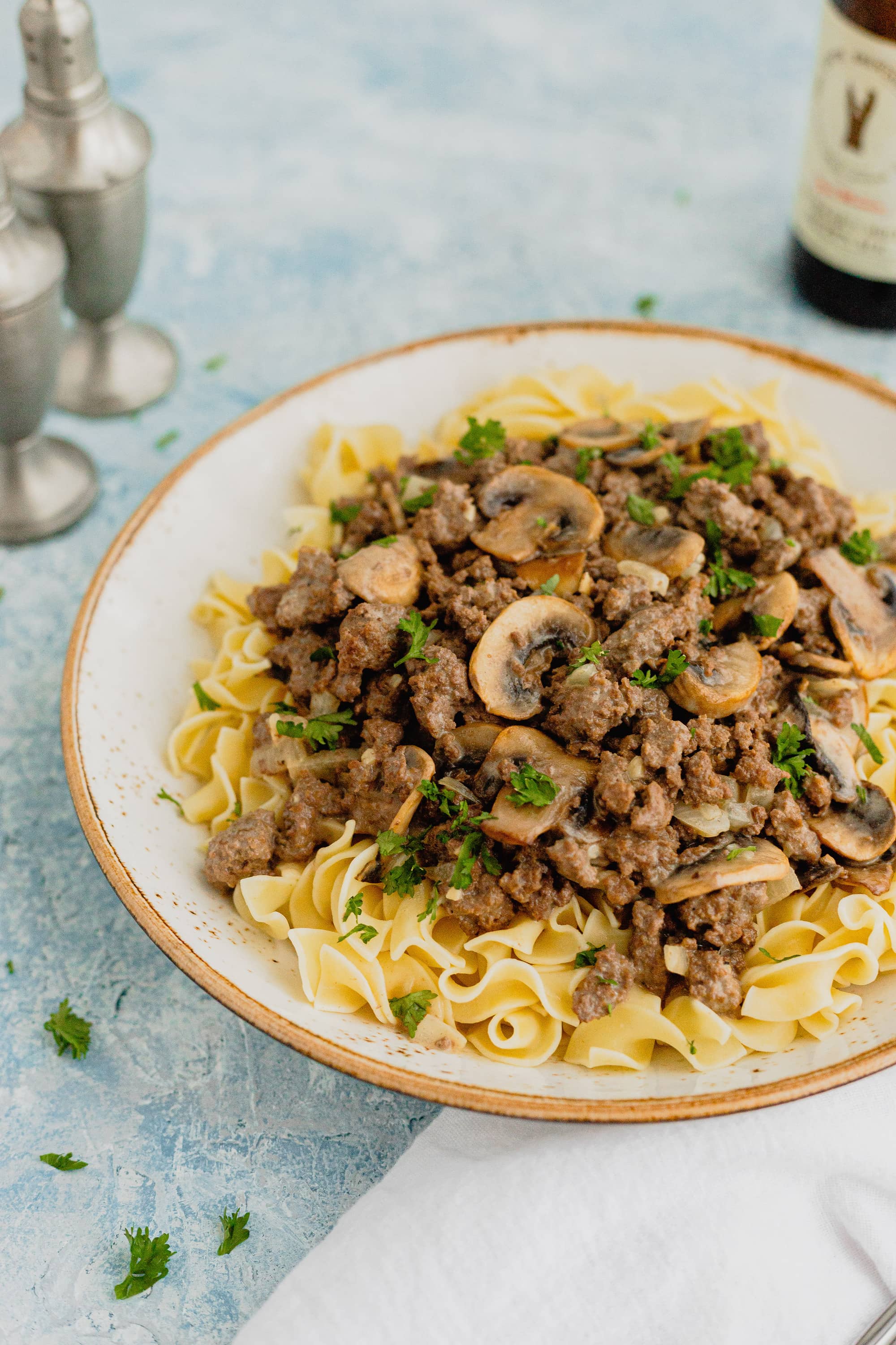 Venison Stroganoff Recipe (Using Ground Venison) - Midwest Nice