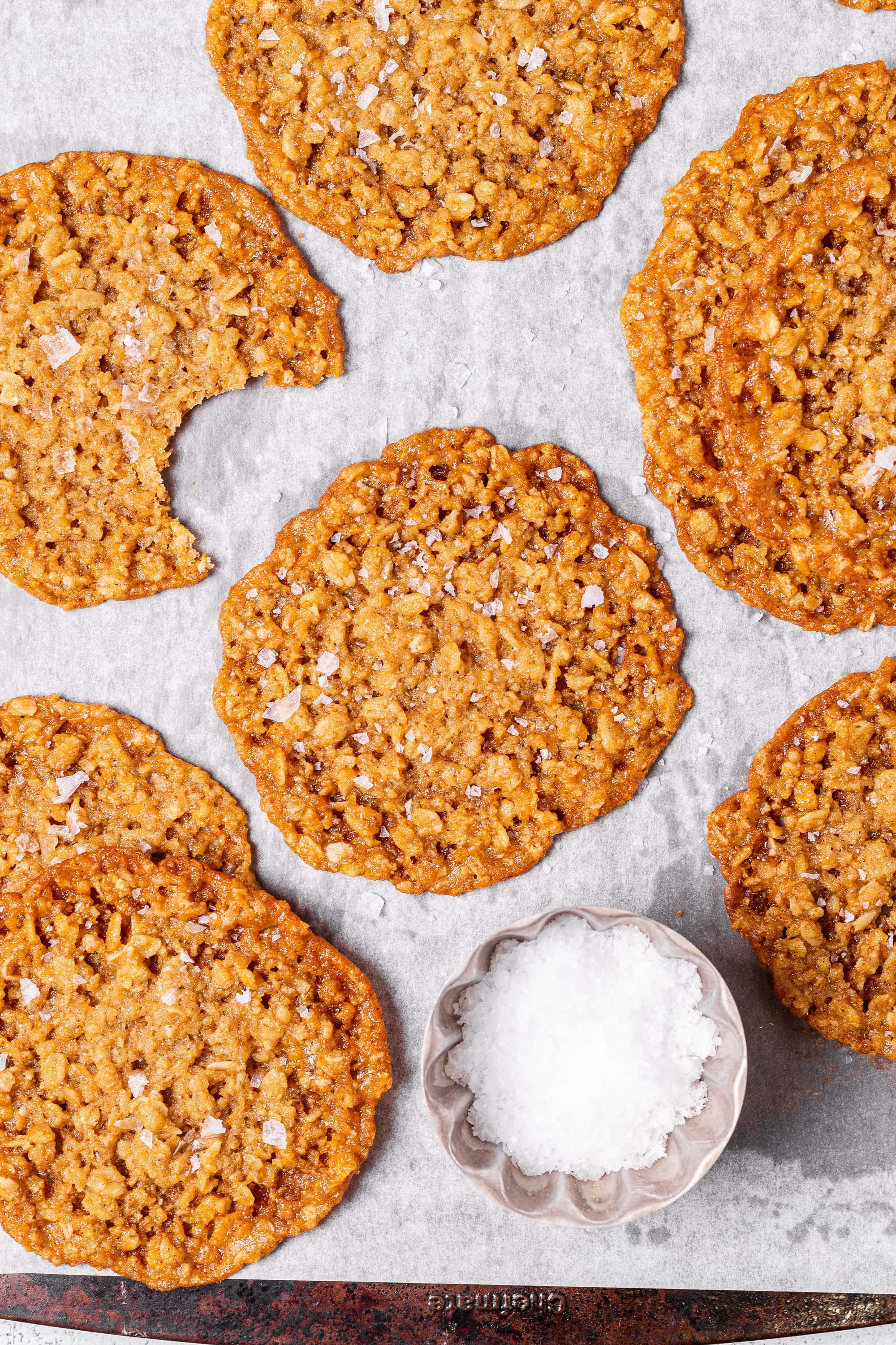 Oatmeal Lace Cookie Recipe (thin, crispy, & chewy) Midwest Nice