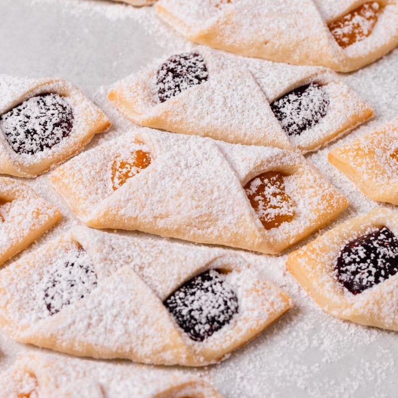 Kolaczki (Polish Cream Cheese Cookies) Midwest Nice