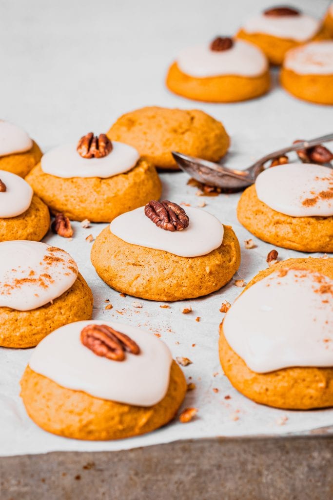 Soft Pumpkin Cookies - The Culinary Compass