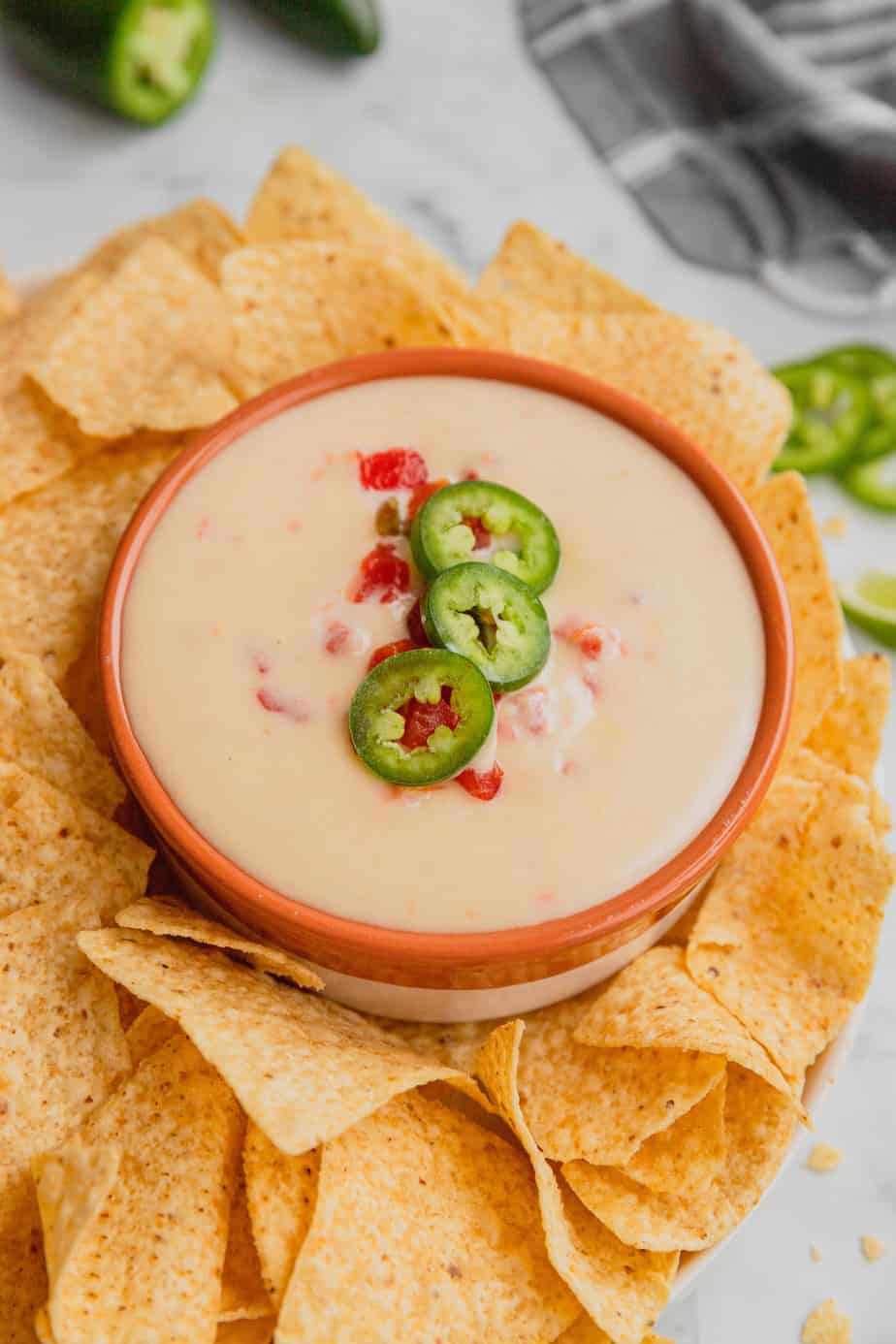White Cheese Queso Dip Recipe (perfect every time!) Midwest Nice