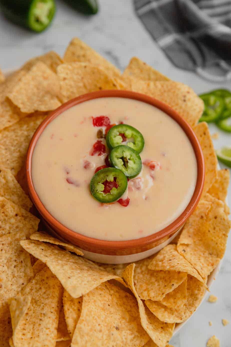White Cheese Queso Dip Recipe (perfect every time!) Midwest Nice