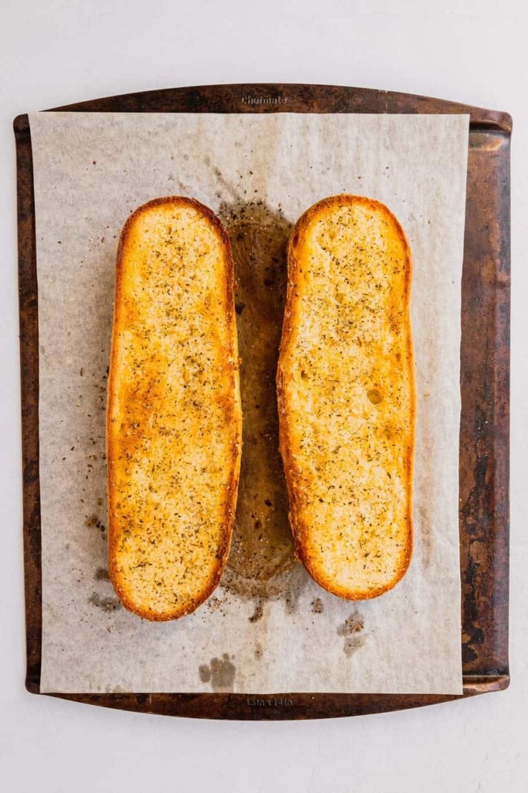 Homemade Garlic Bread (Using frozen bread dough!) Midwest Nice