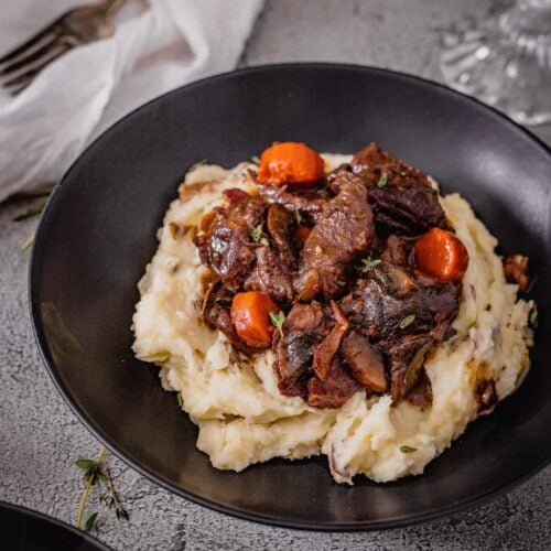 Slow Cooker Red Wine Pot Roast - Amanda Cooks & Styles