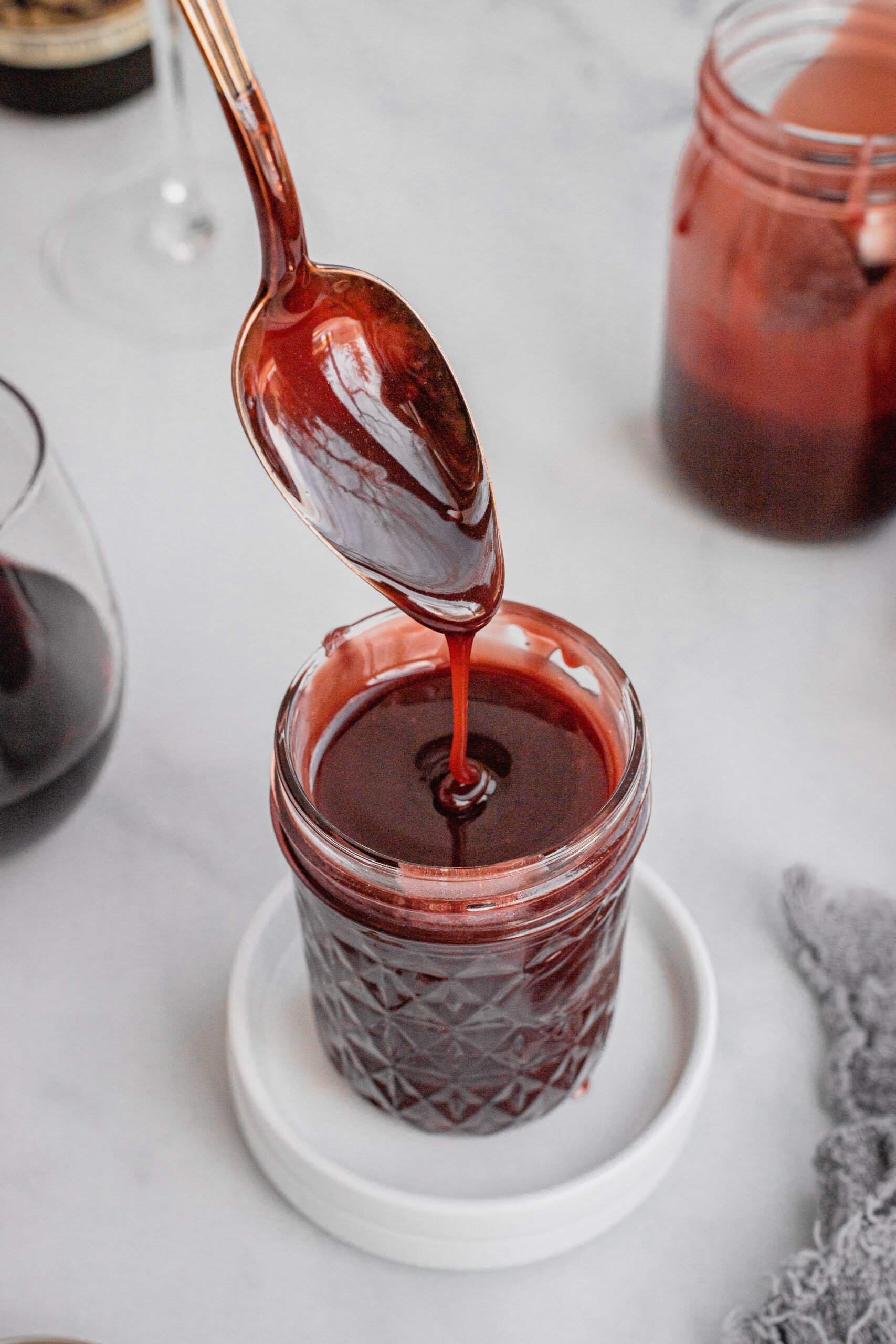 Red Wine Caramel Sauce-image