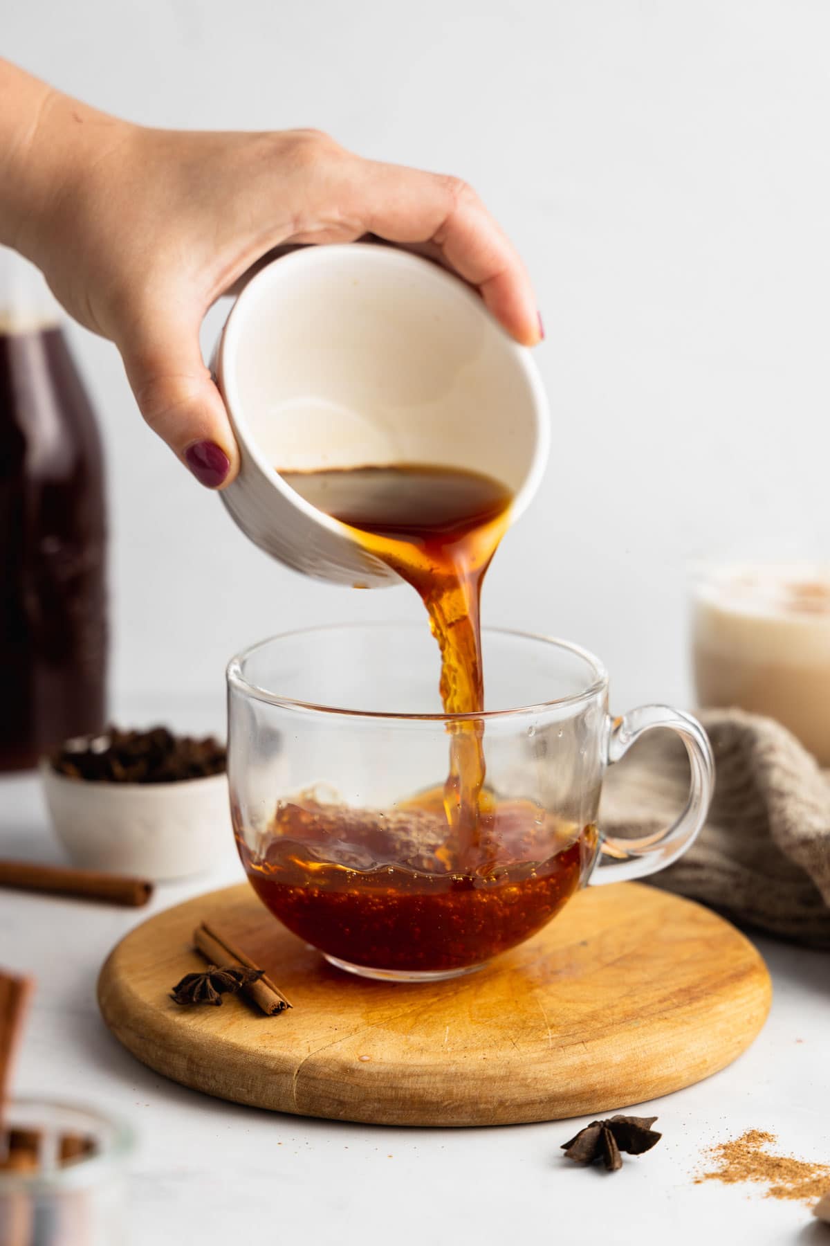 Easy Chai Latte Recipe (using chai concentrate) Midwest Nice