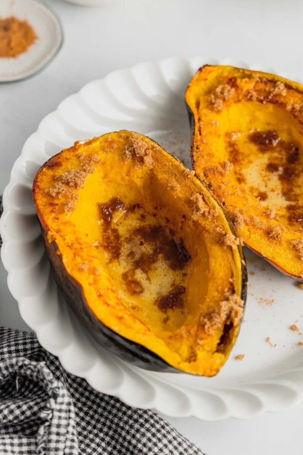 Roasted Acorn Squash Recipe Midwest Nice