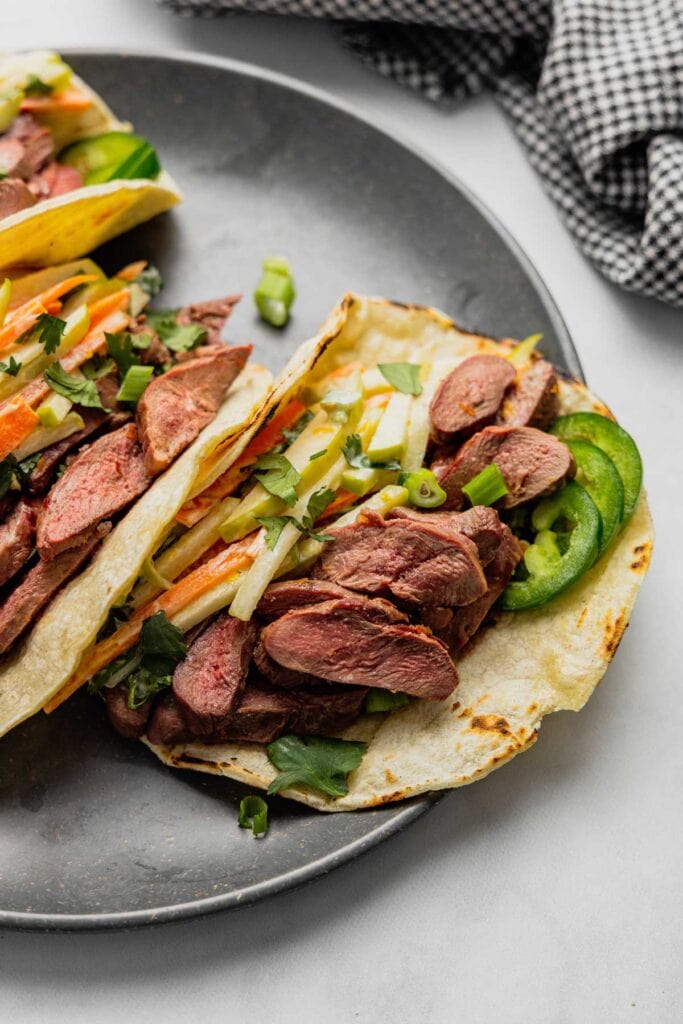 Grilled Duck Breast Tacos with Apple Slaw Midwest Nice