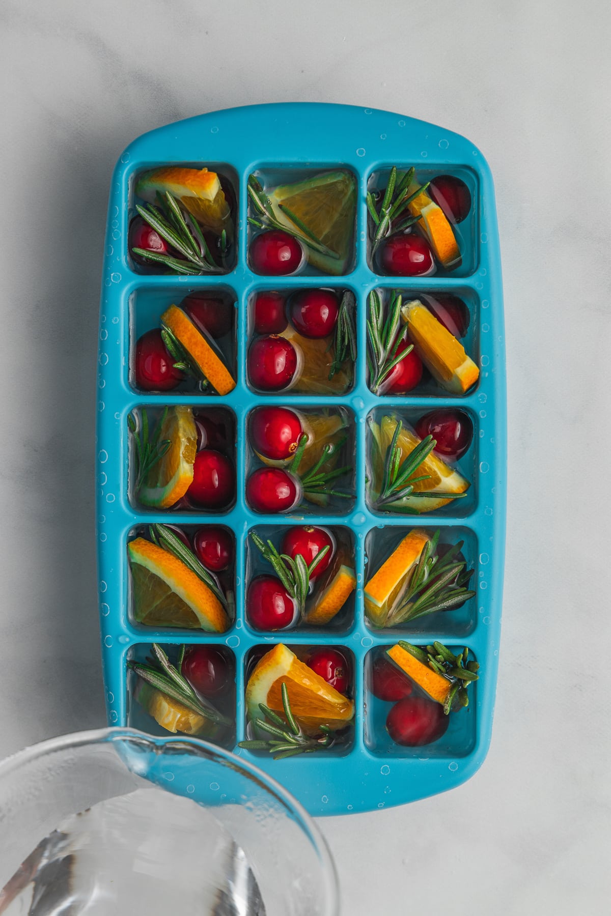Cranberry Ice Cubes (How to Make Holiday Ice Cubes) - Midwest Nice