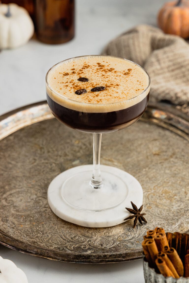 Pumpkin Spice Espresso Martini Midwest Nice