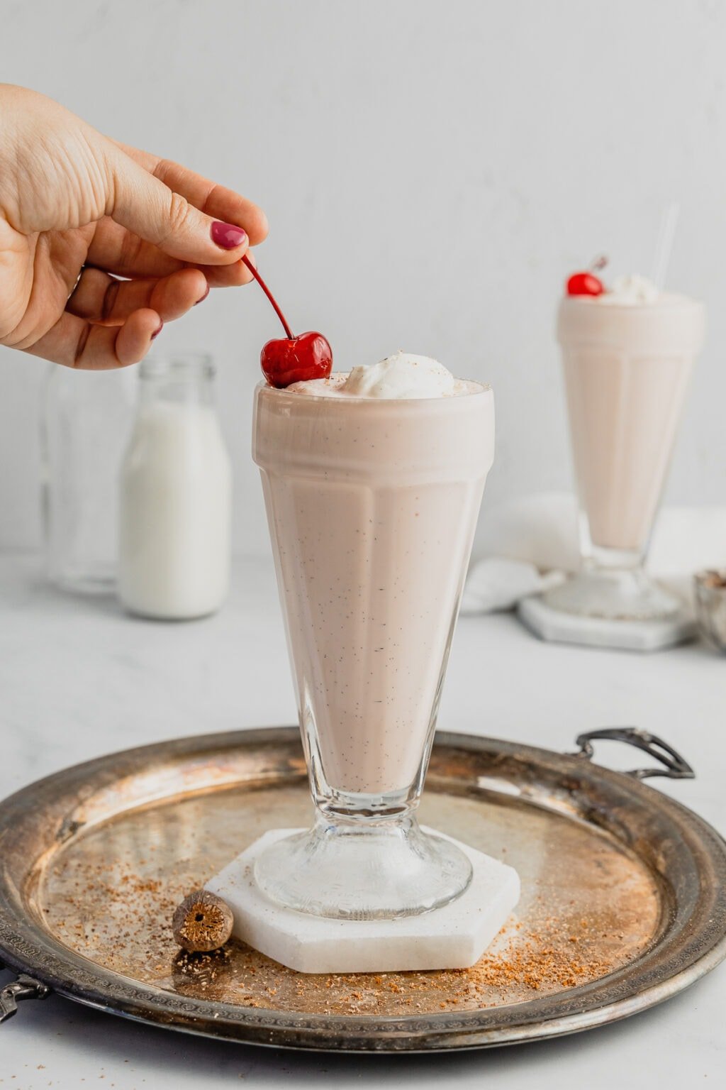 Pink Squirrel with Ice Cream (Wisconsin Supper Club Recipe!) Midwest Nice