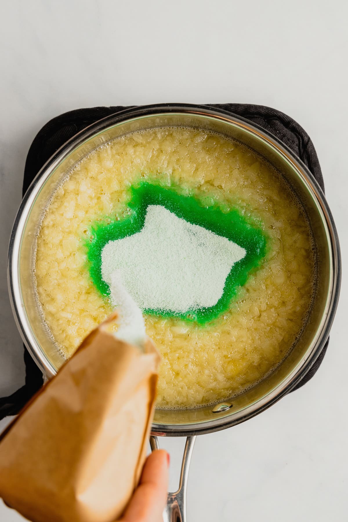 Old Fashioned Green Jello Salad with Pineapple and Cool Whip - Midwest Nice